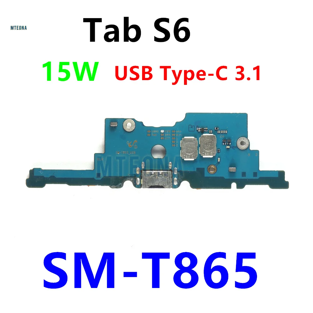 Premium 15W USB Charging Port Board Flex Cable for Samsung Galaxy Tab S6 Repair