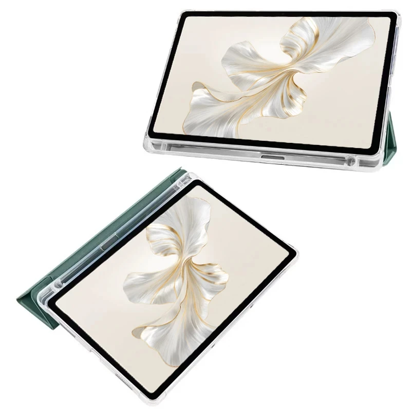 Versatile 11.4-Inch Tablet Case with Pencil Holder and Tri-Folding Stand