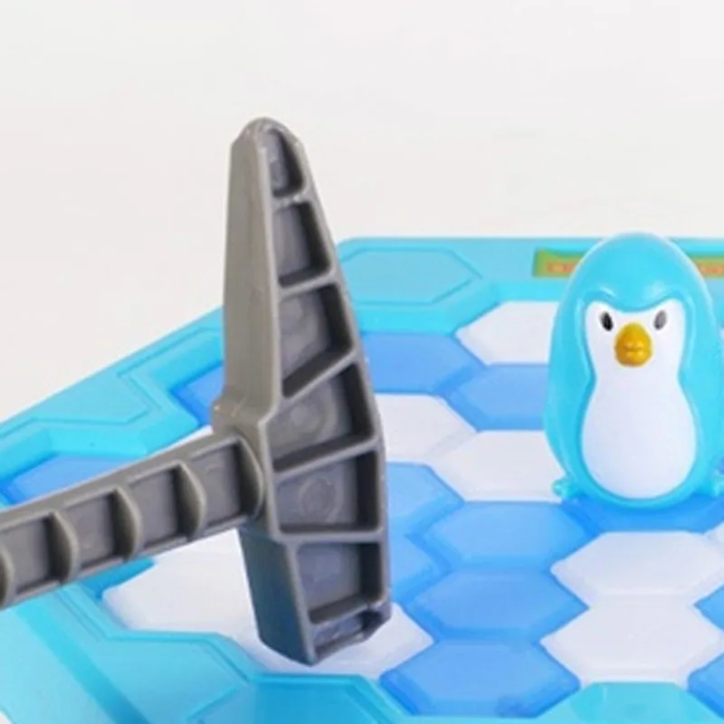 Penguin Icebreaker Beating Interactive Desk Table Game 1 Set Save Edc Learning Balance Ice Cubes Toys