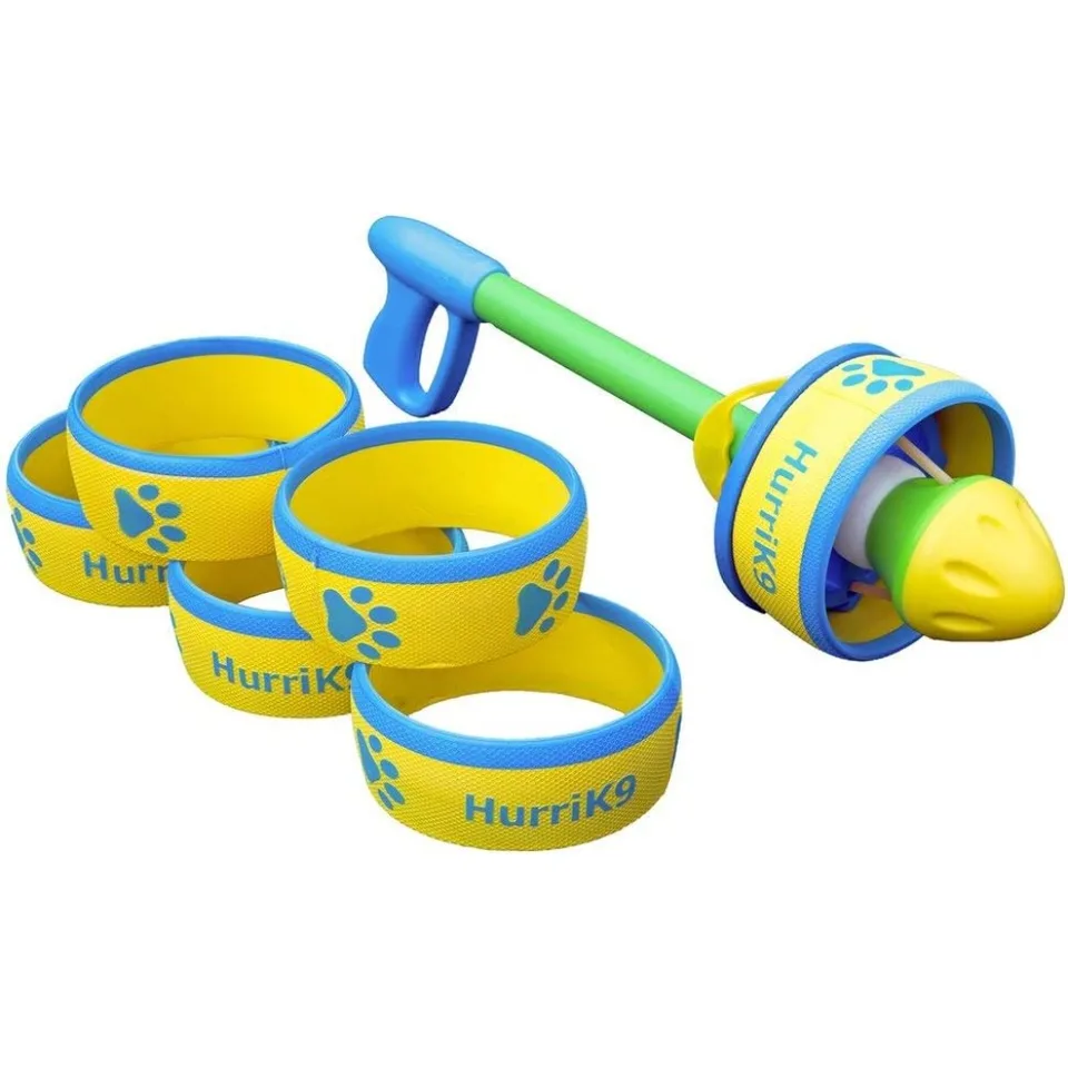 Dog Flying Ring Launcher Exercise Pack