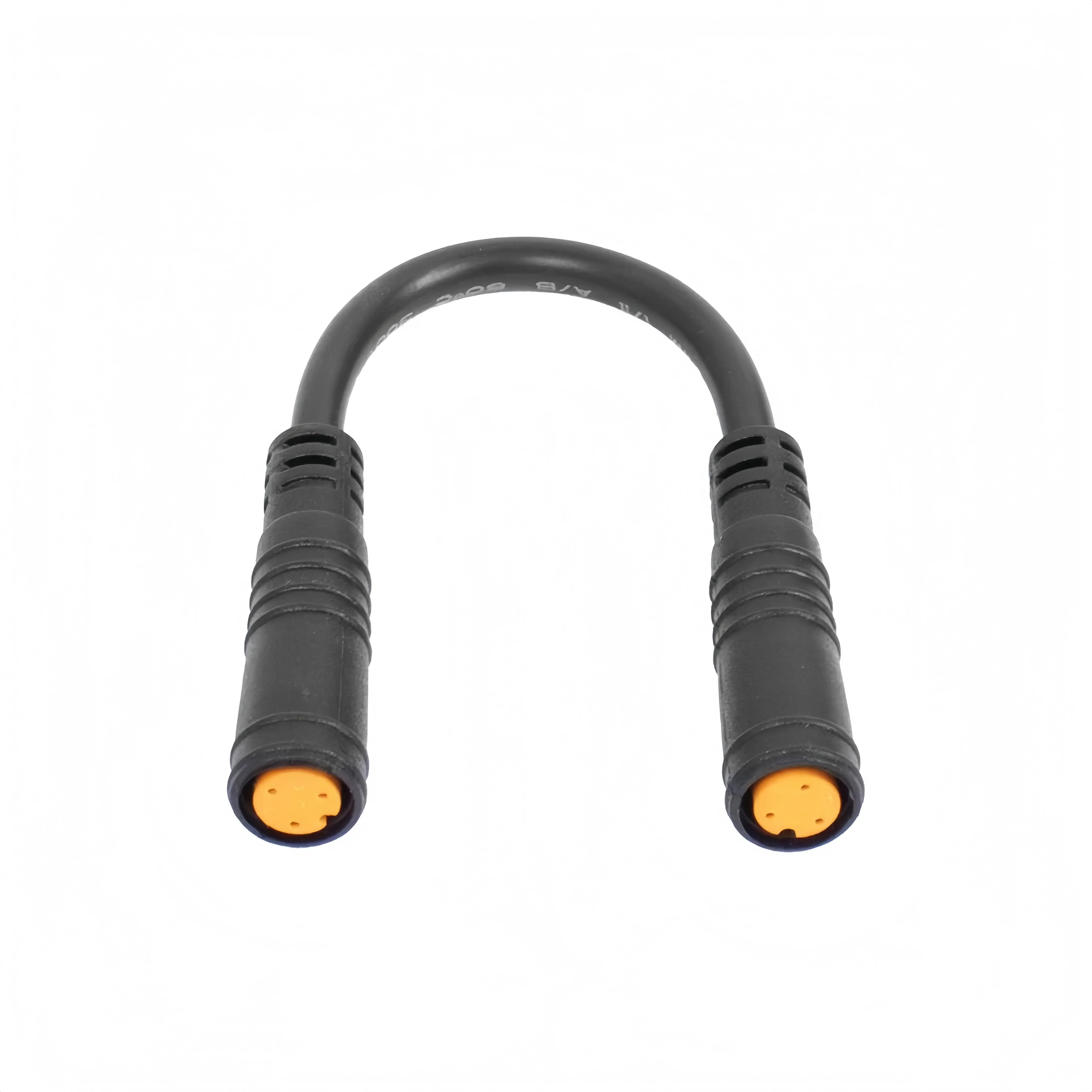 Waterproof Electric Bicycle Thumb Throttle Cable with Sensor Connection