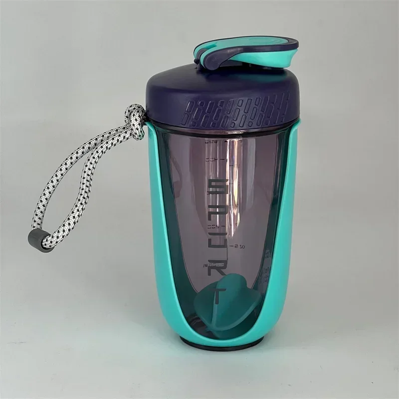 Sports Shake Cup Blender Bottle, Leak-Proof with Mixing Ball, 600ML Capacity