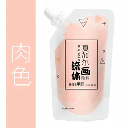 100ml Creative Liquid Acrylic Paints for DIY Art Projects and Crafts (Skin color)