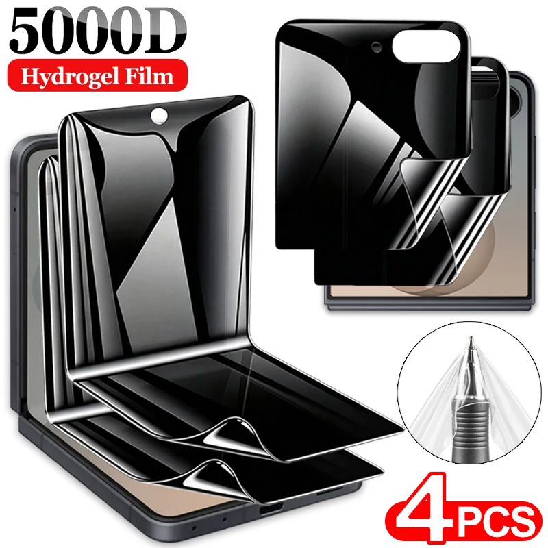 Privacy Screen Protector Hydrogel Film - Full Cover Anti-Spy Flexible TPU