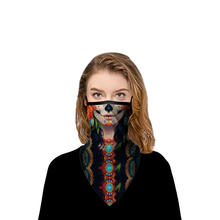 Breathable Milk Silk Magic Scarf Headscarf Outdoor Unisex Summer Sun Protection Face Mask Couple Style Versatile Neck Warmer