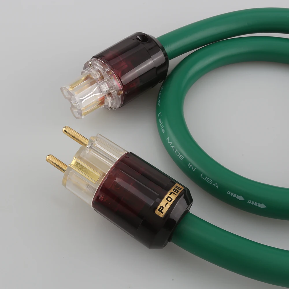 Hifi MCINTOSH 2328 5N EU Power Cable Copper and Silver Power Core Audio Power Cable AC Cable line Oyaide P-079e Schuko EU Power images - 6