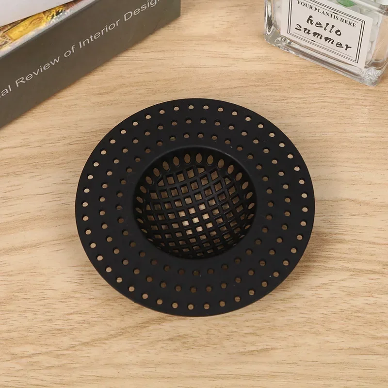 Anti-Blocking Hair Stopper Trap Shower Floor Drain Covers Sink Strainer Bath Catcher Filter Bathroom Kitchen Accessories sink filter sink strainer shower drain catcher floor drain filter hair drain catcher hair drain filter floor drain hair catcher drain hair catcher floor drain hair filter silicone floor drain cover