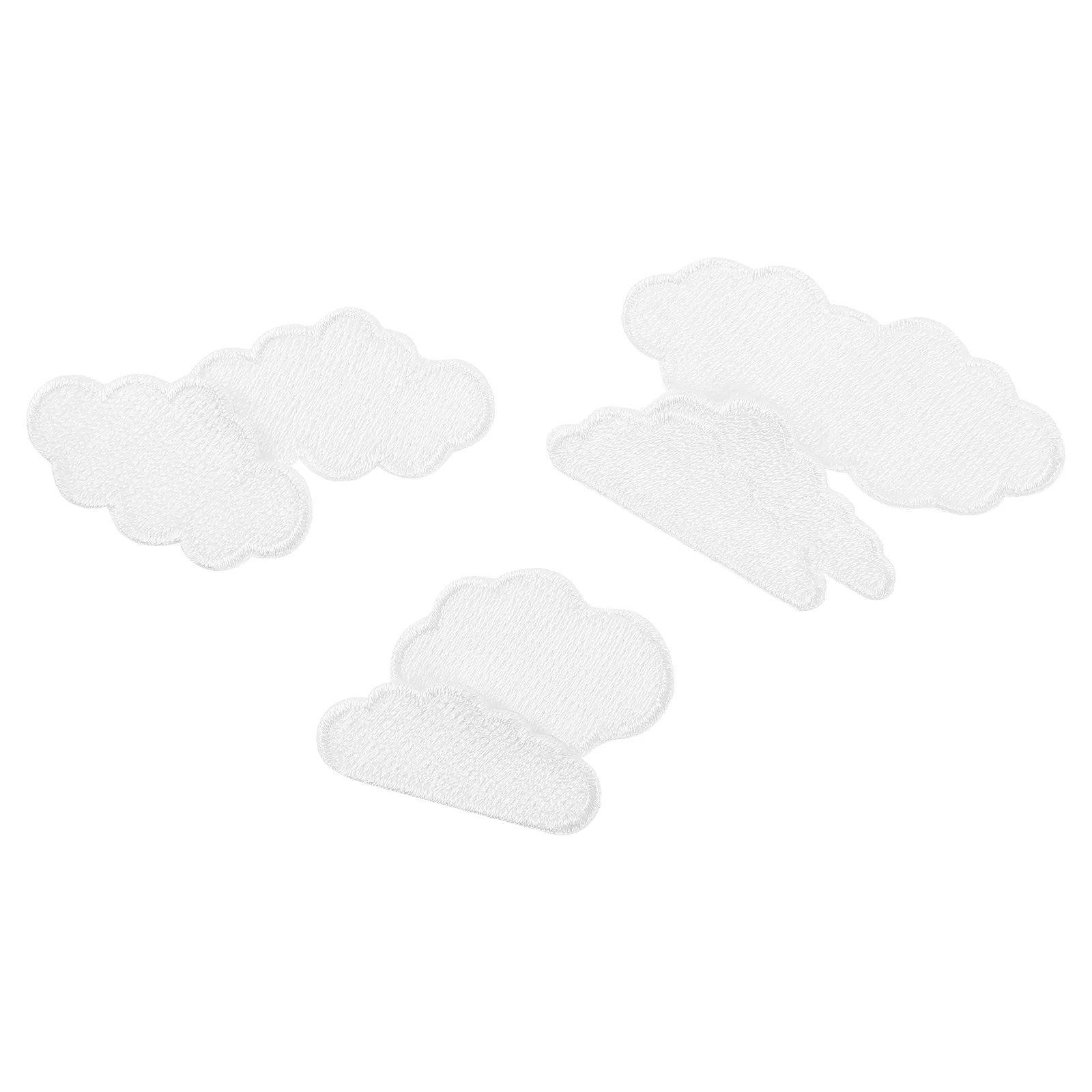 바느질 천 스티커 의류 아플리케 DIY 수리 패치, 자수 실 의류 장식 공예 액세서리, 어린이 청바지, 6 개