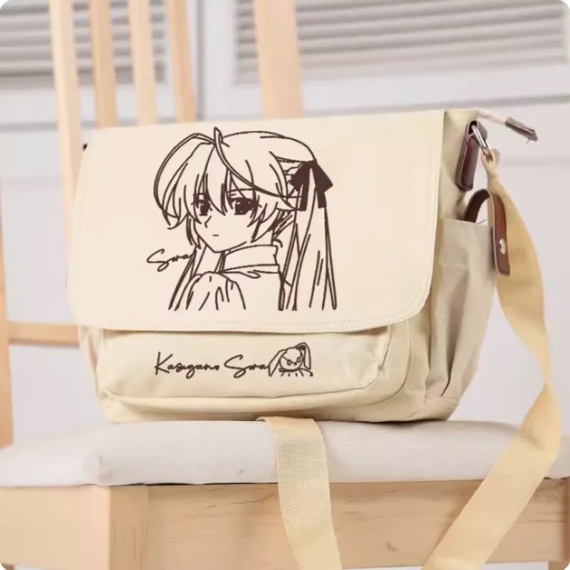 

Anime Kasugano Sora School Bag Fashion Leisure Teenagers Student Messenger Handbag