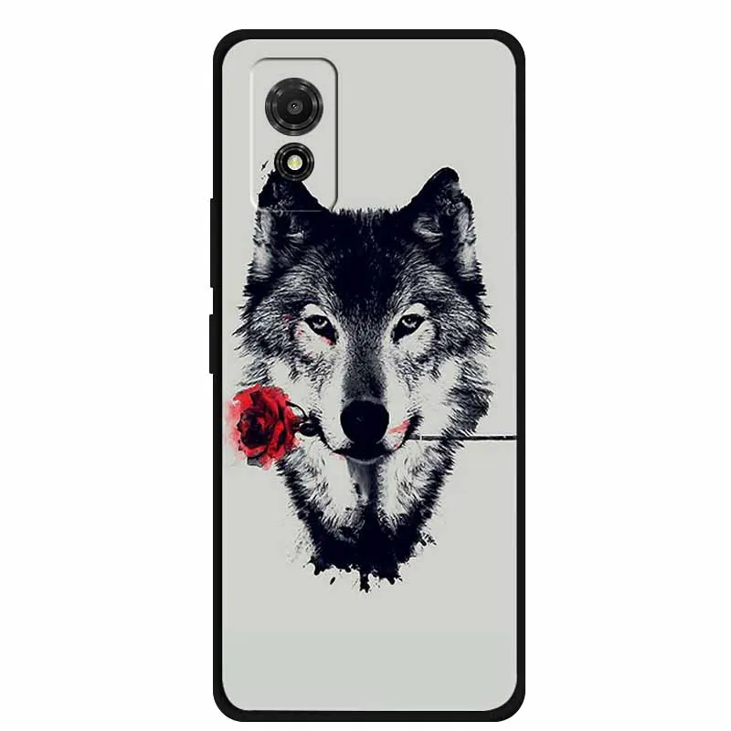Animal-Themed Soft Silicone Phone Case - Durable Back Cover Protector Bumper