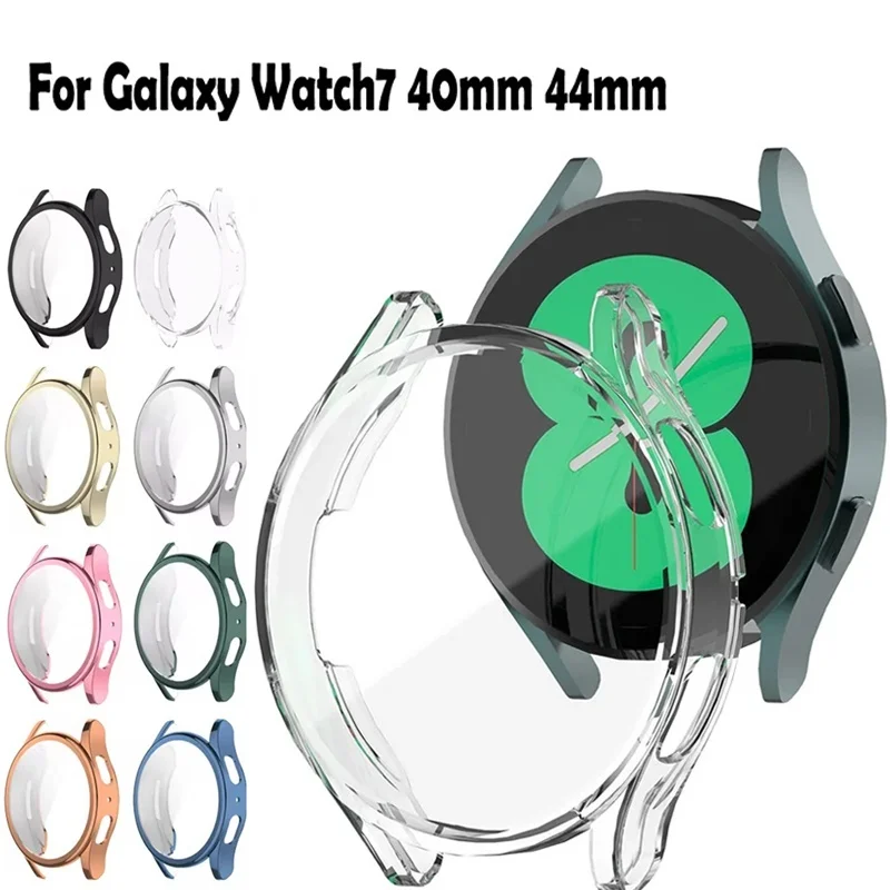 Full Coverage Silicone Shockproof & Scratch-Resistant Watch Case with Screen Protector