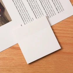 Creative Transparent PET Sticky Notes - 50 Sheets - Planner & Stationery Supplies (Transparent)