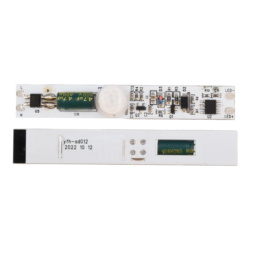 

DC110V-280V Pyroelectric Infrared Sensor Switch Body Sensor Module 12W Light Strip Infrared Automatic Induction Control Board