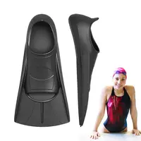 Swim Fins Adult 1 Pair Travel Fins Snorkeling Anti-Slip Fins Snorkeling Silicone Swimming Training Fins For Women Men Training 1