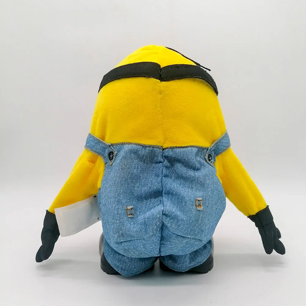 Minions Anime Movie Despicable Me Laughs Tumbling Stuart Electric Tumble Fall Rise Plush Figures Kids Birthday Gifts