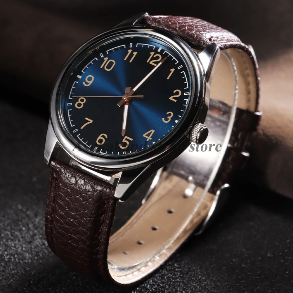 Lychee Pattern Leather Watchstrap - Universal Women & Men Strap
