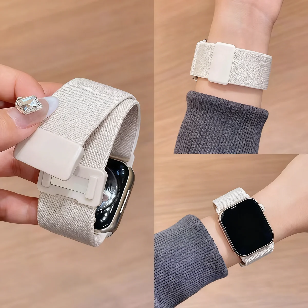 Magnetic Nylon Elastic Strap