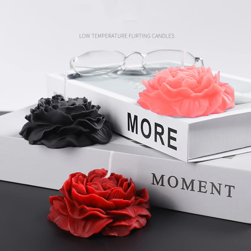 3 Piece 1 Set Low Temperature Sex Massage Candles Adult Game Bdsm Bondage Pleasing Female Man Toy Erotic Toy Flower Candle Gift