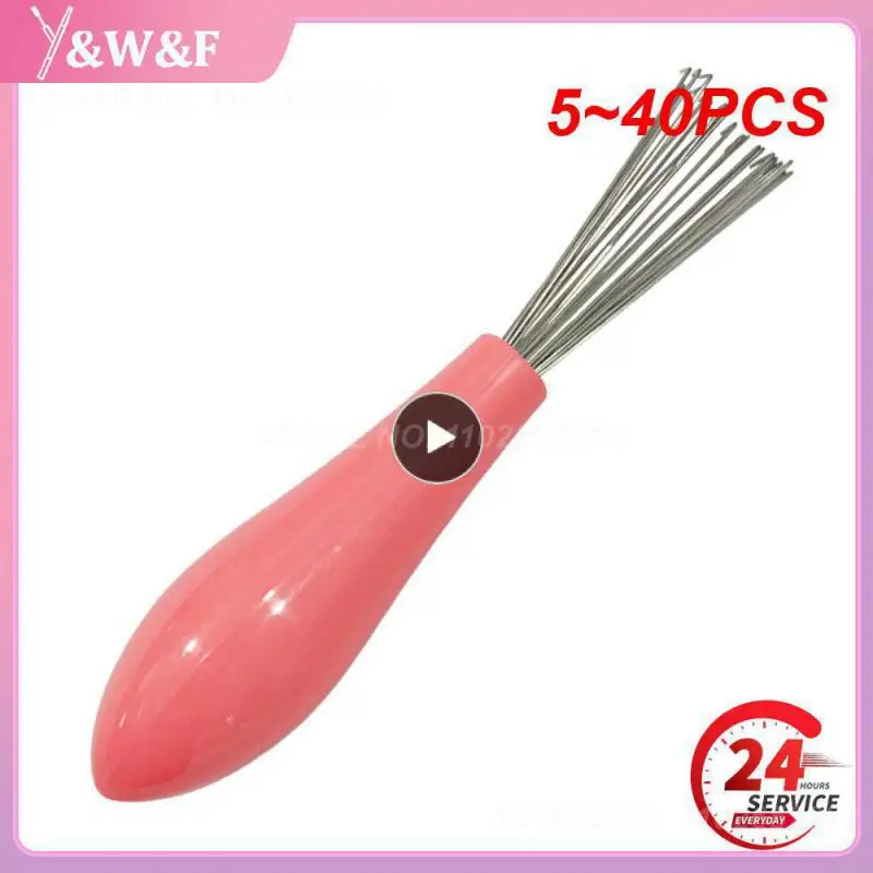 

5-40 шт., съемная деревянная щётка для волос