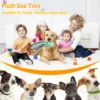 Pet Plush Toy Cat Dog Voice Octopus Shell Puzzle Toy Bite Resistant Interactive Pet Dog Teeth Cleaning Chew Toy Pet Supplies 2