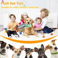 Pet Plush Toy Cat Dog Voice Octopus Shell Puzzle Toy Bite Resistant Interactive Pet Dog Teeth Cleaning Chew Toy Pet Supplies 2