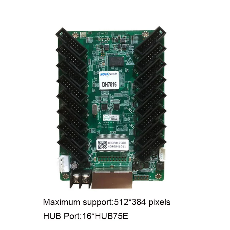 Novastar DH7508/DH7512/DH7516 RGB LED Video Screen Receiving Card Full-color LED HD Display Controller Work For Sending Card