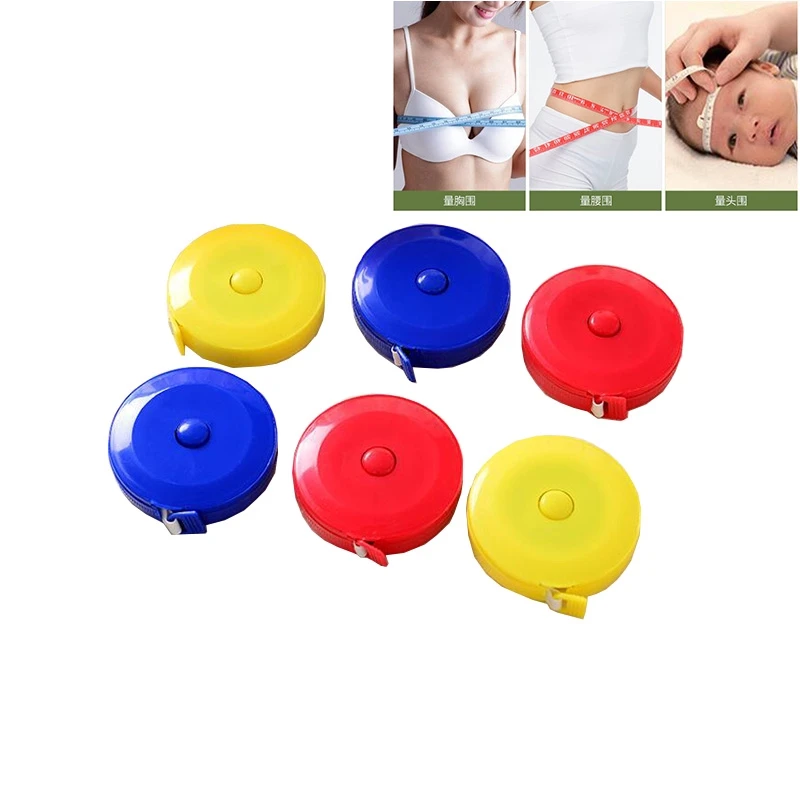 

1.5m retractable ruler centimeter tape measure mini ruler Colorful cute design Great for travel camping