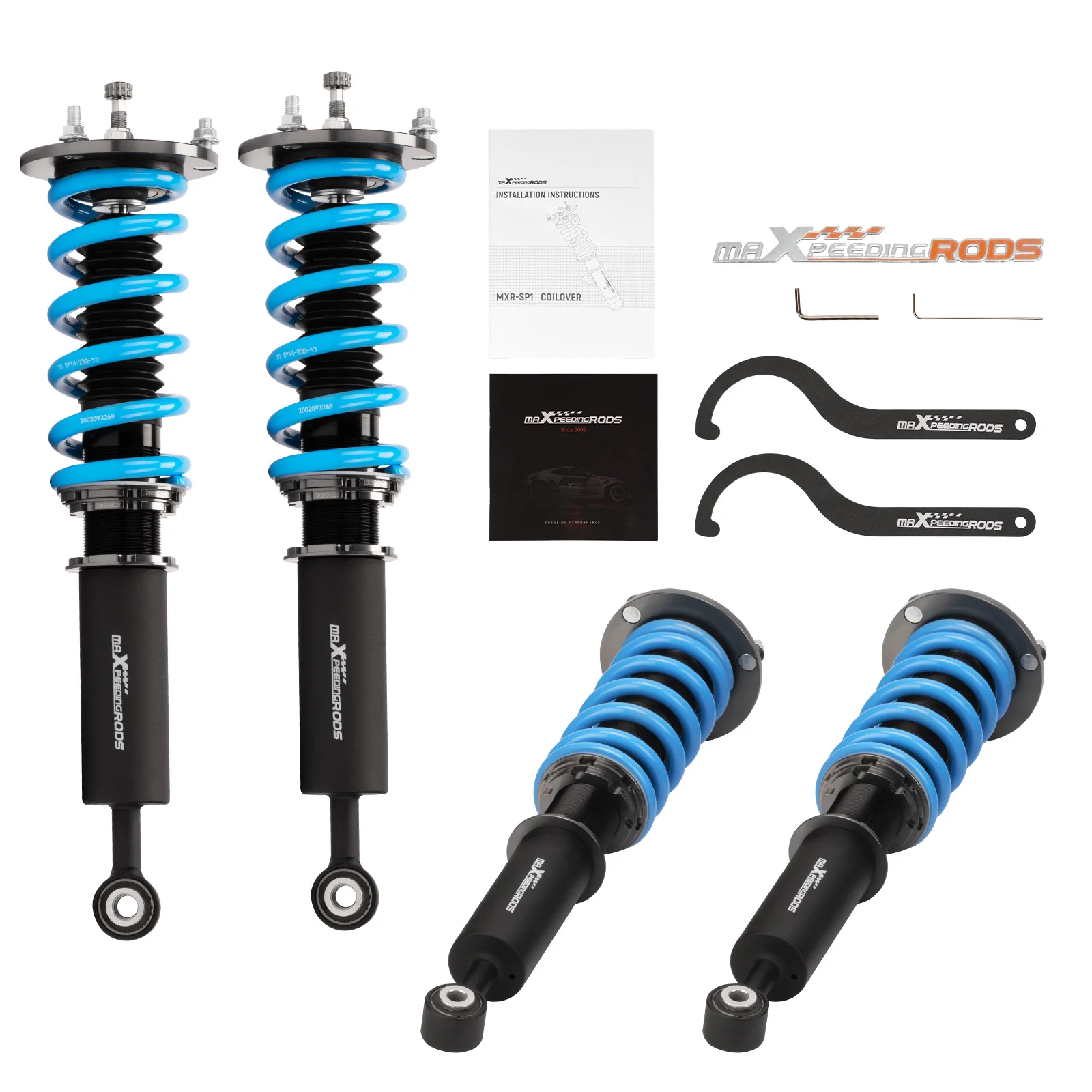 MaXpeedingrods Coilovers 24 Ways Damper Adjustable For Lexus LS430