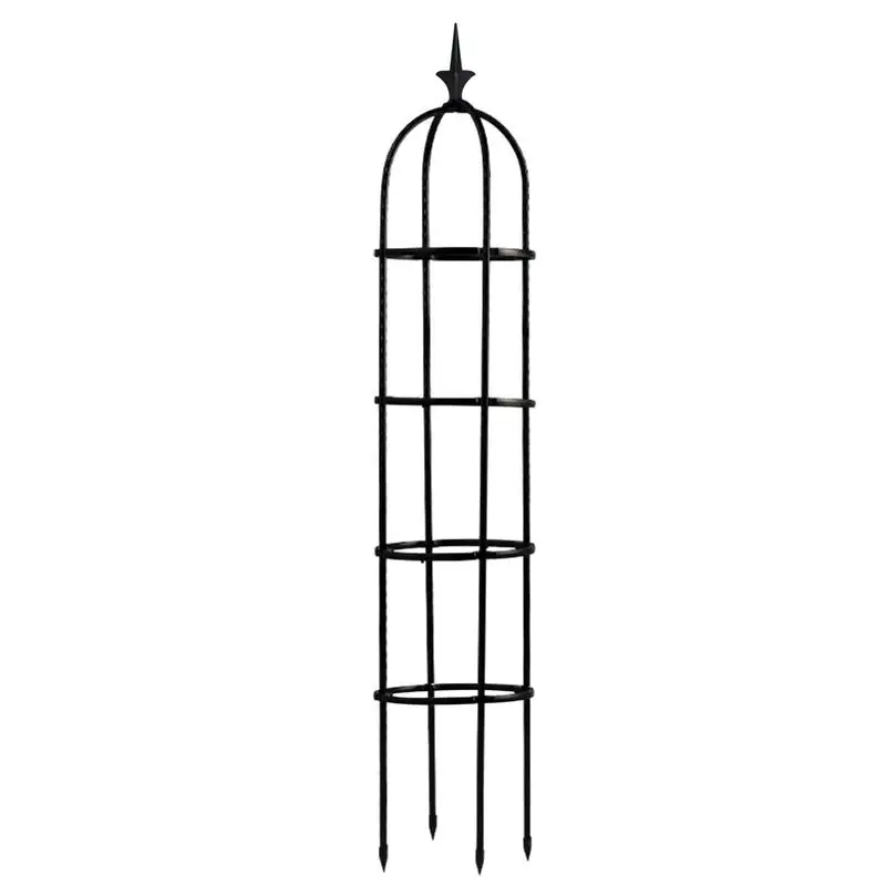 

Подставка Obelisk для подъема растений, стеллаж для садовых растений, решетка для подъема, стальная рама для цветов