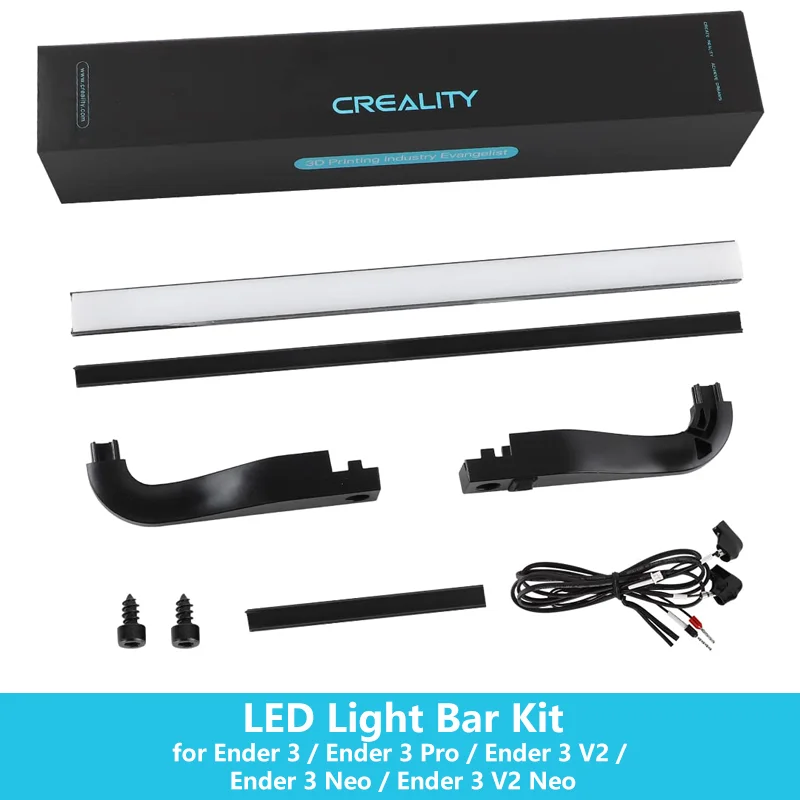 Official Creality Ender 3 LED Light Bar Kit Review : r/ender3