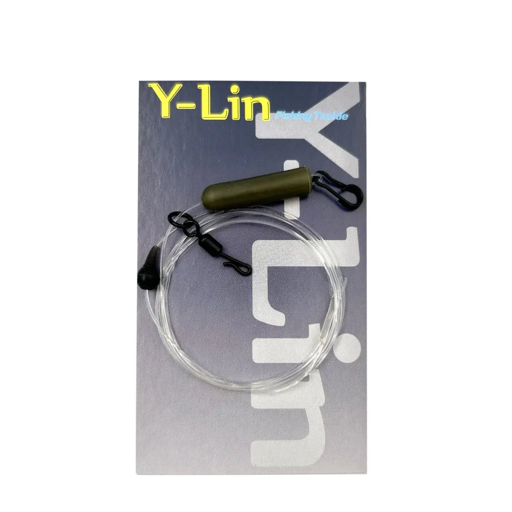 Carp Fishing Leader 100% Fluorocarbon material Fused Helicopter