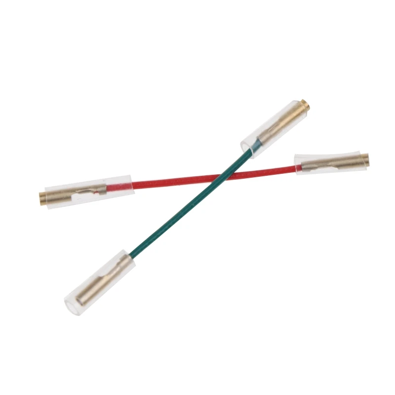 4PCS Leads Wires Header Wire Cable 40mm for 1.2-1.3mm Pins Turntable Phono Headshell Tonearm