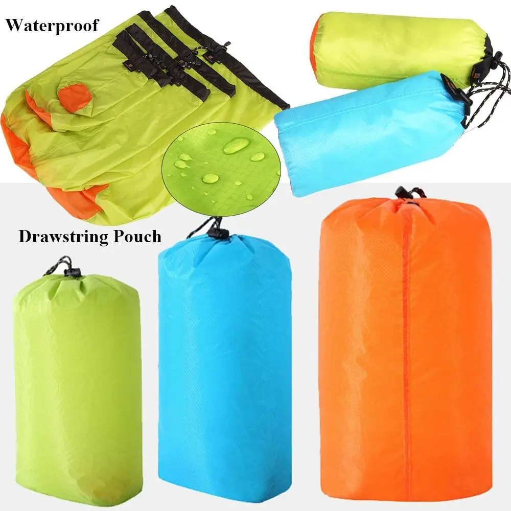 Ultralight Fitness Nylon Bag High Quality Waterproof S/M/L/XL Drawstring Pouch Travel Storage Bags Outdoor Storage Bag