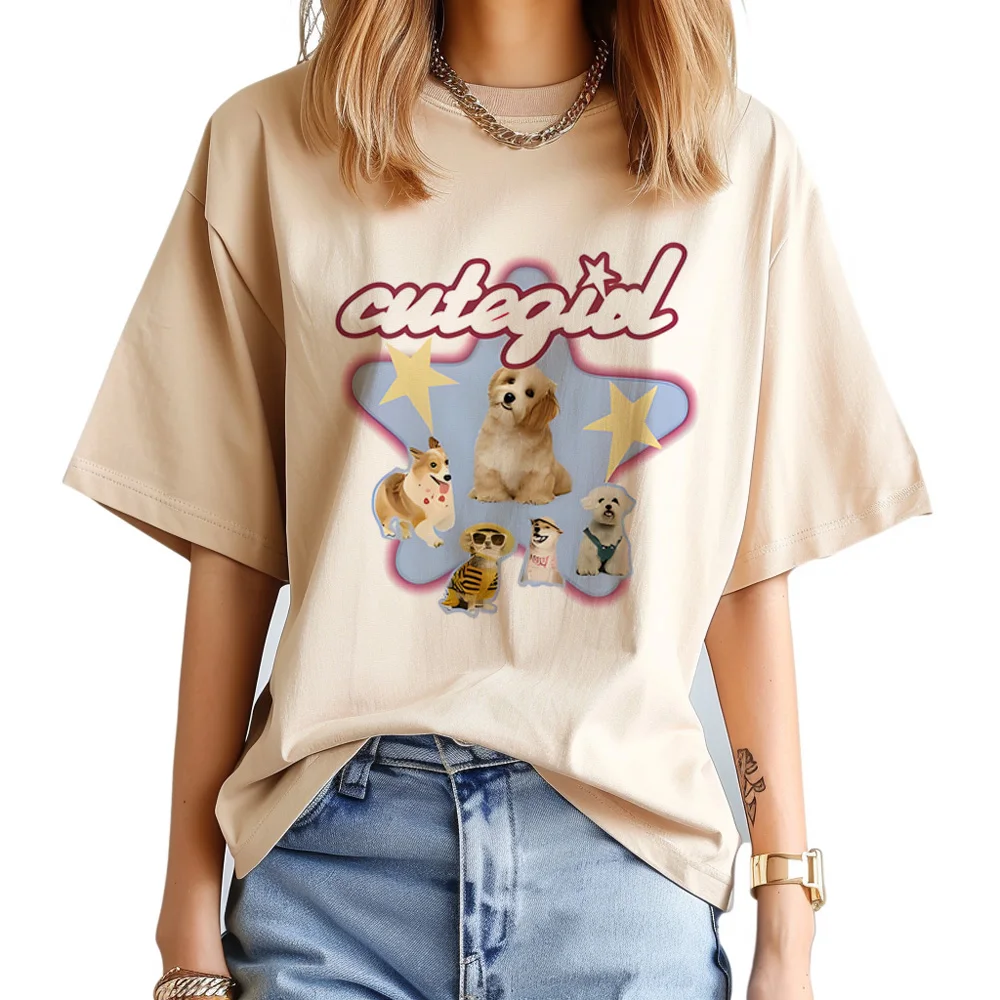 

90s Emo tshirt women harajuku streetwear t shirt female 2000s clothes