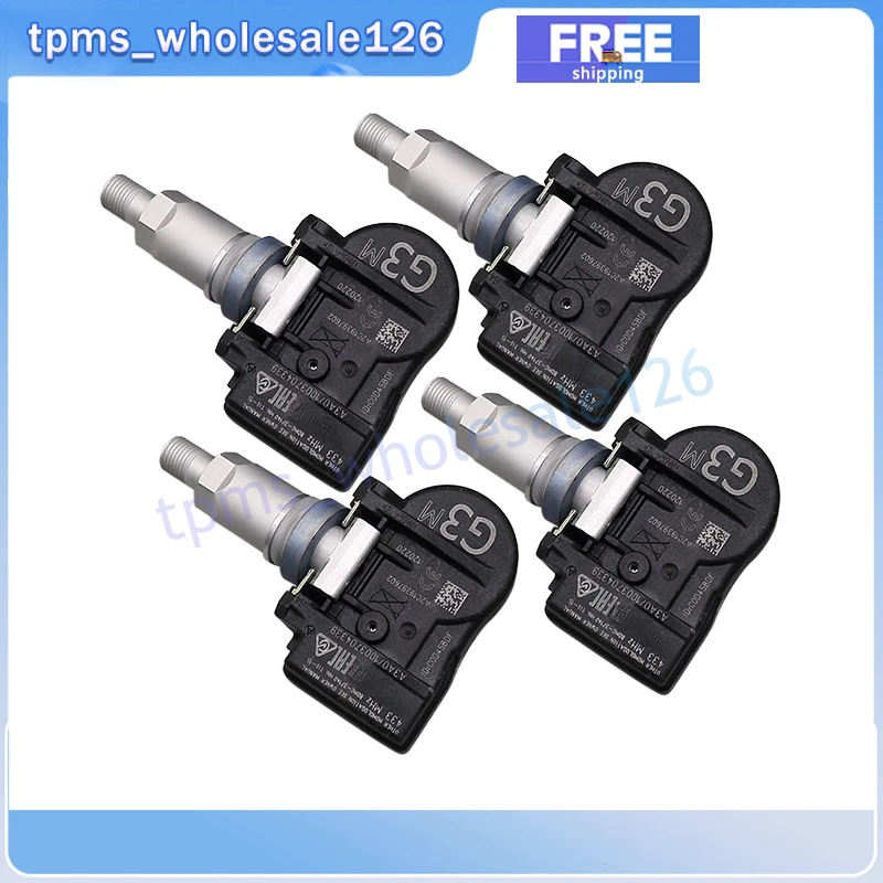 Ÿ̾ з  , BDMC37140, 2016-2023 ǾƮ 124 2008-2013  2 3 CX-7 CX-7 CX-9 TPMS, 433MHZ BDMC-37140, 4PCs/Ʈ