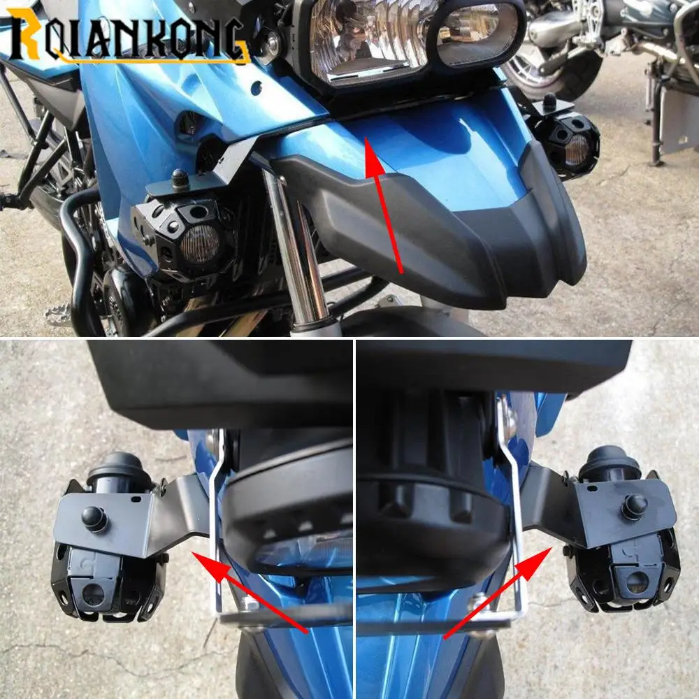 

For BMW F 800 650 GS F800GS 2008-2012 F650GS F650 GS TWIN 2008-2012 2013 Auxiliary Light Fog Lamp Spotlight Bracket Accessories