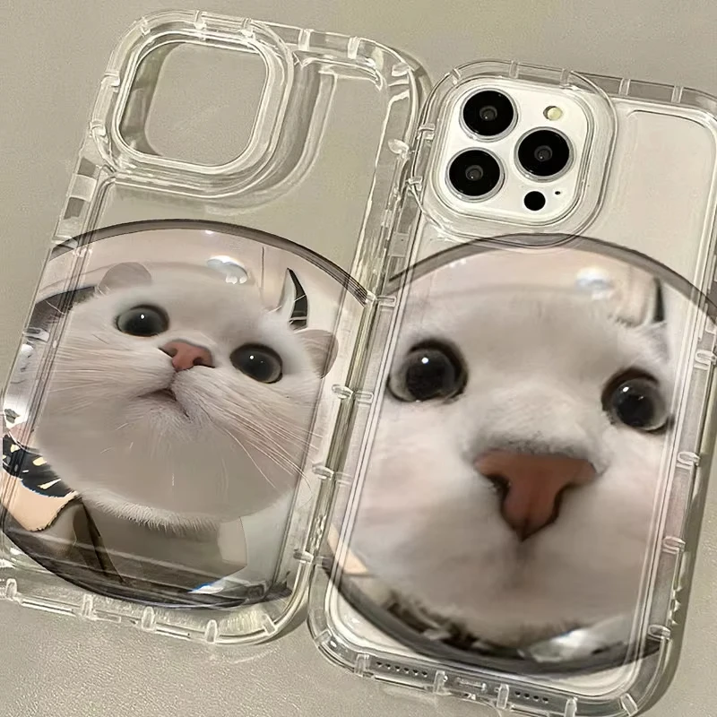 Adorable Cartoon Dinosaur Airbag Phone Case with Animal Cover Design