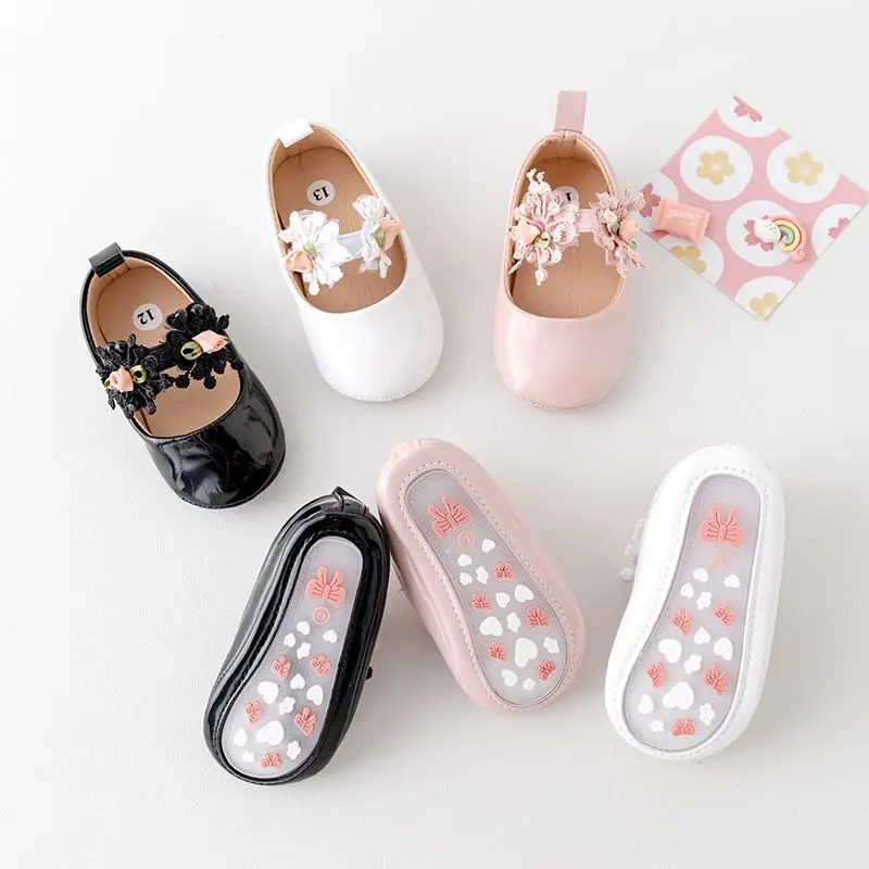 Baby Shoes Spring and Summer Sandal Cute Flower Girl Style Easy to Wear High Quality PU and TPR Sole Anti-slip Walking BBW3099 - 3