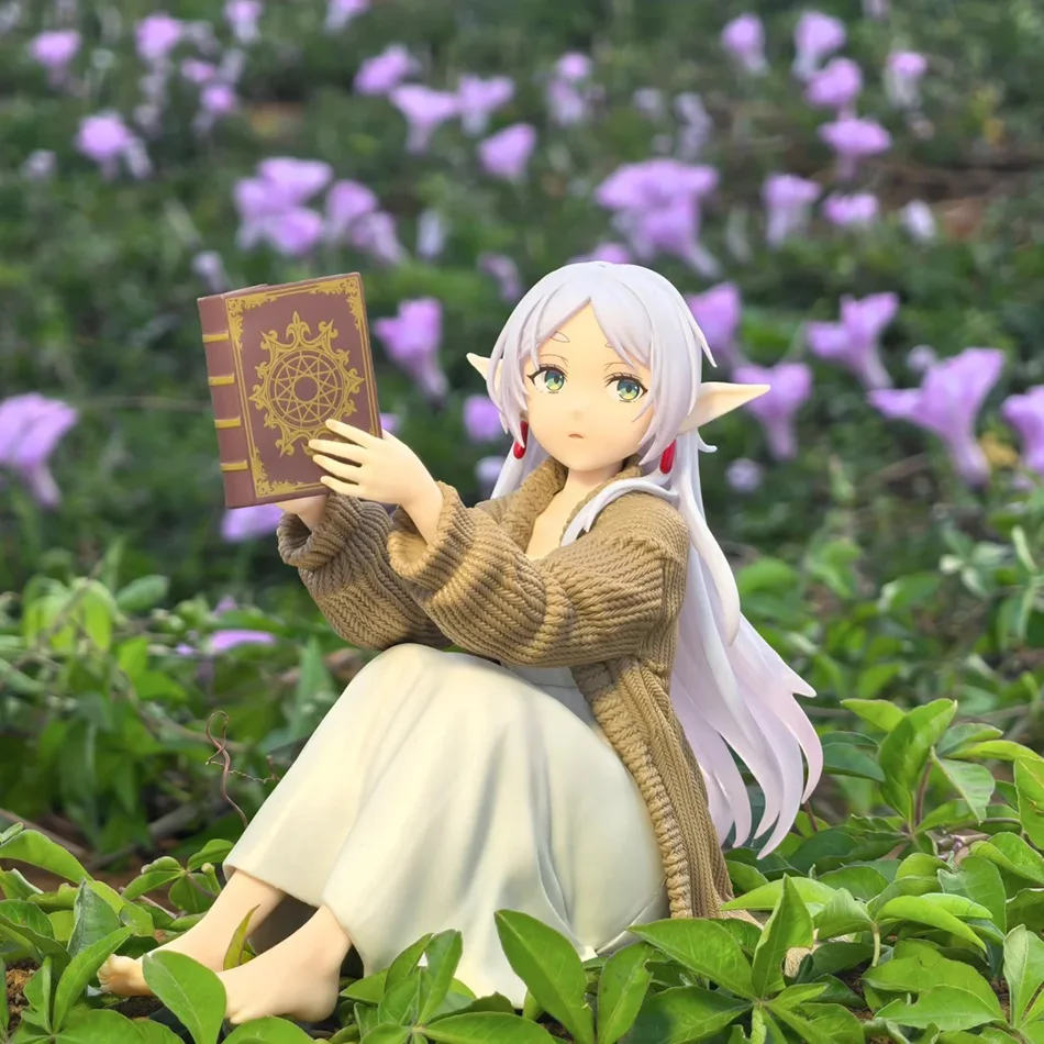 13CM Frieren Anime Figure - Desktop Cute Homewear Action Figurine