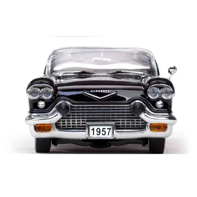 Diecast Eldorado Brougham 합금 자동차 모델, 클래식 향수 장식, 성인 취미 컬렉션 선물 디스플레이, 1:18 체중계 1957