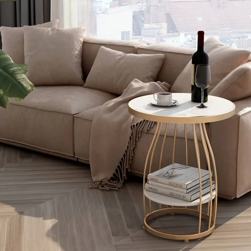 

Современный минималистичный зеркальный угловой столик, Маленький журнальный столик, скандинавский боковой шкаф, боковые столы, легкие Роскошные Мезы