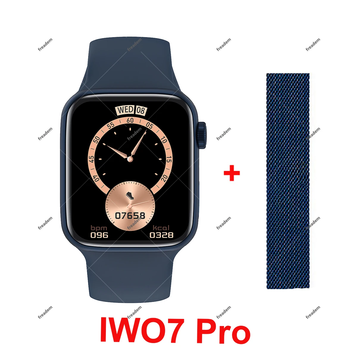 3PCS IWO7 Pro Smart Watch 
