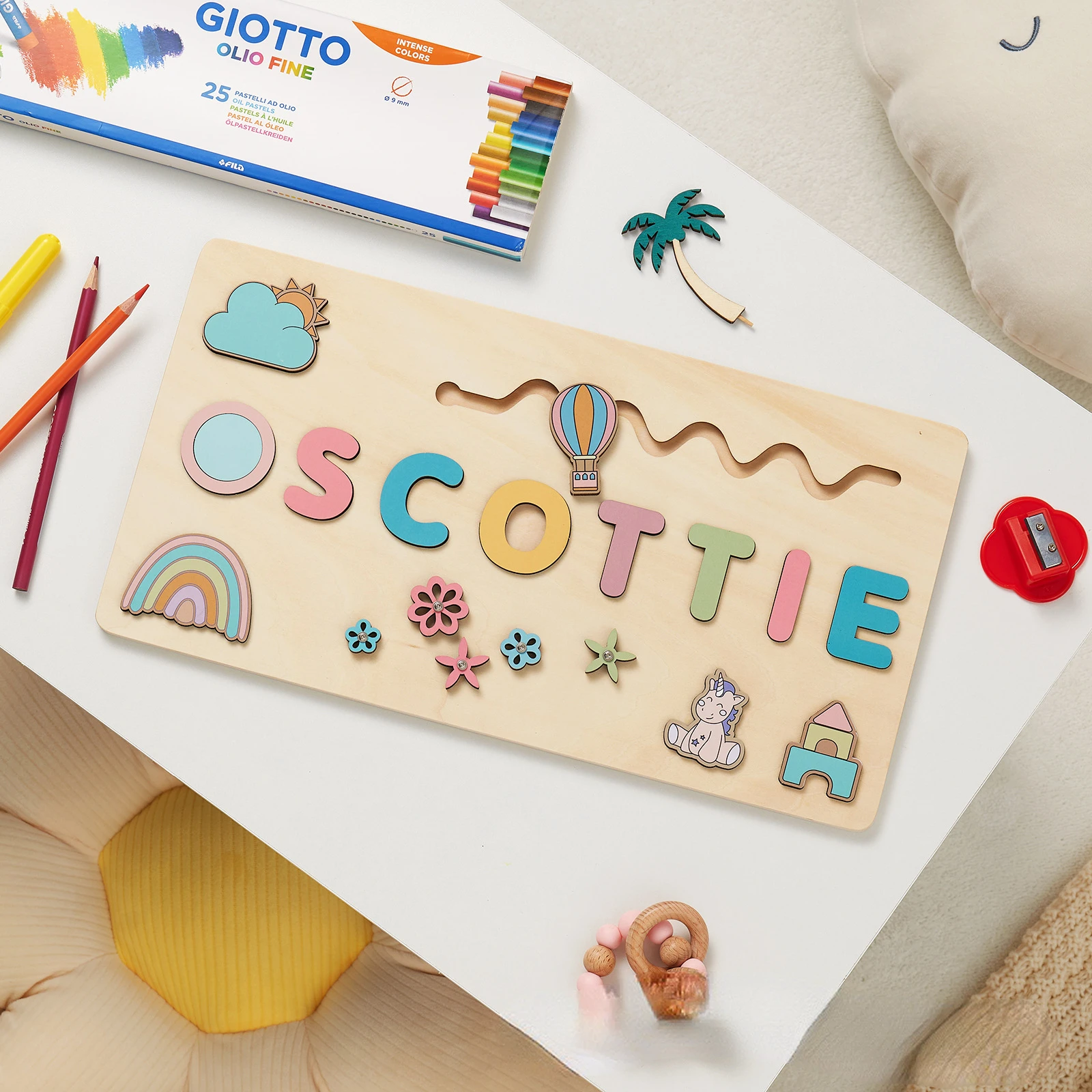 Personalized Dreamy Sky Name Puzzle 4 | Personalized Dreamy Sky Name Puzzle 5