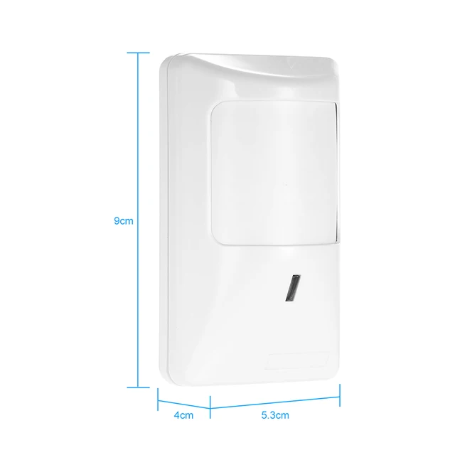 2pcs Sensor Anti-Pet PIR Motion Sensor Wired Alarm Dual Infrared Detector Pet Immune For Home Burglar Security Alarm System 6