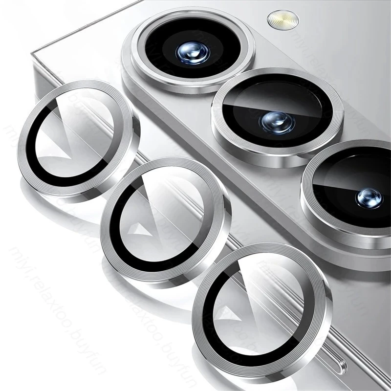 Aluminum Alloy Ring Case with Metal Lens Protector for Samsung Galaxy ZFold Series