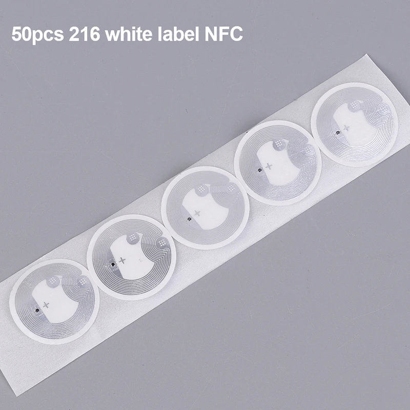 50pc 215 white label