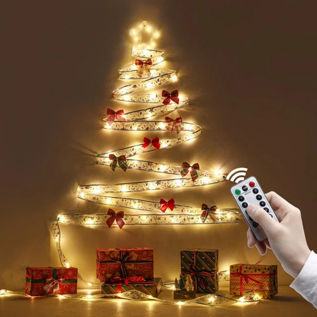 Pentagram Christmas Decorative Light, Usb Power Supply With Remote
