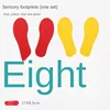 Hand Feet Toys Good Flexibility Anti-slip Entertainment Sensory Integration Training Hand Footprints Party Game Floor Games Toys 6