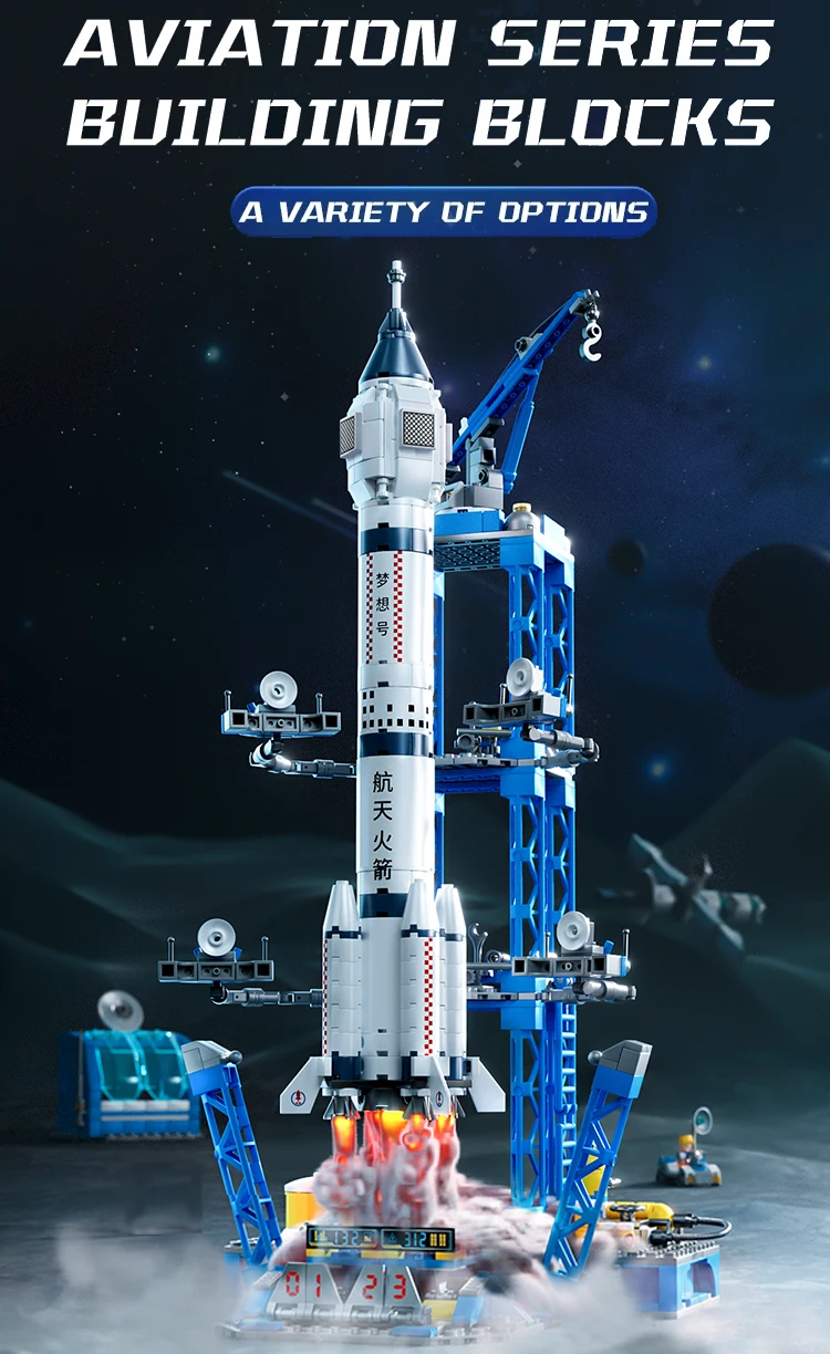 Blocs de construction Station spatiale de +1093 pcs