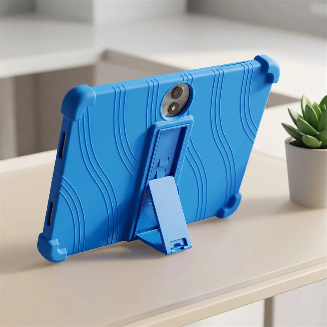 Shockproof Soft Silicone Tablet Cover with Reinforced Corners for 11-Inch Tablets